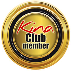 Kina Club Member Badge for Members or your Warranty